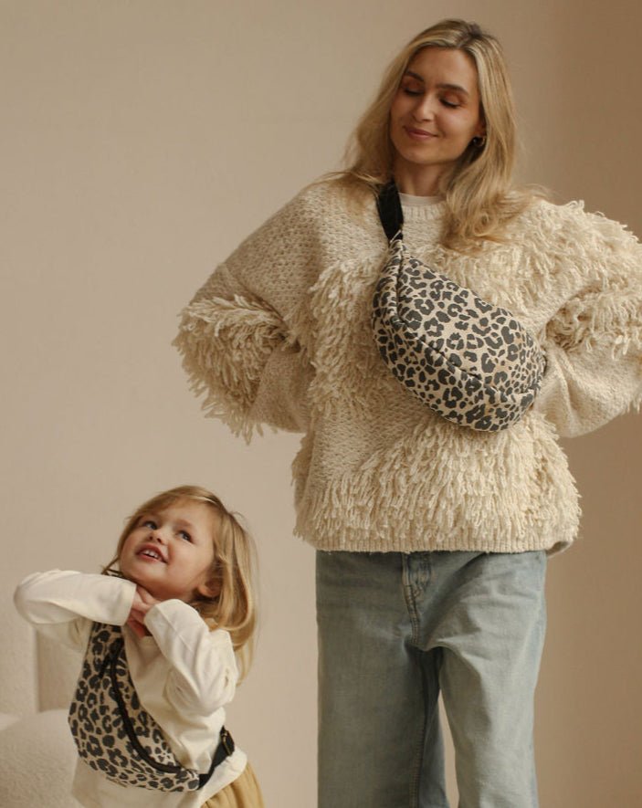 Crossbody ledvinka STUDIO NOOS Soft Cotton Leopard | Stylové doplňky pro děti a ženy | Lavly.cz