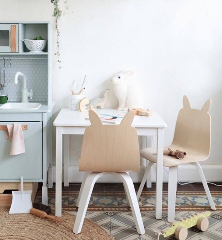 Set 2 židlí OEUF NYC - Králík | Stylové doplňky pro děti a ženy | Lavly.cz