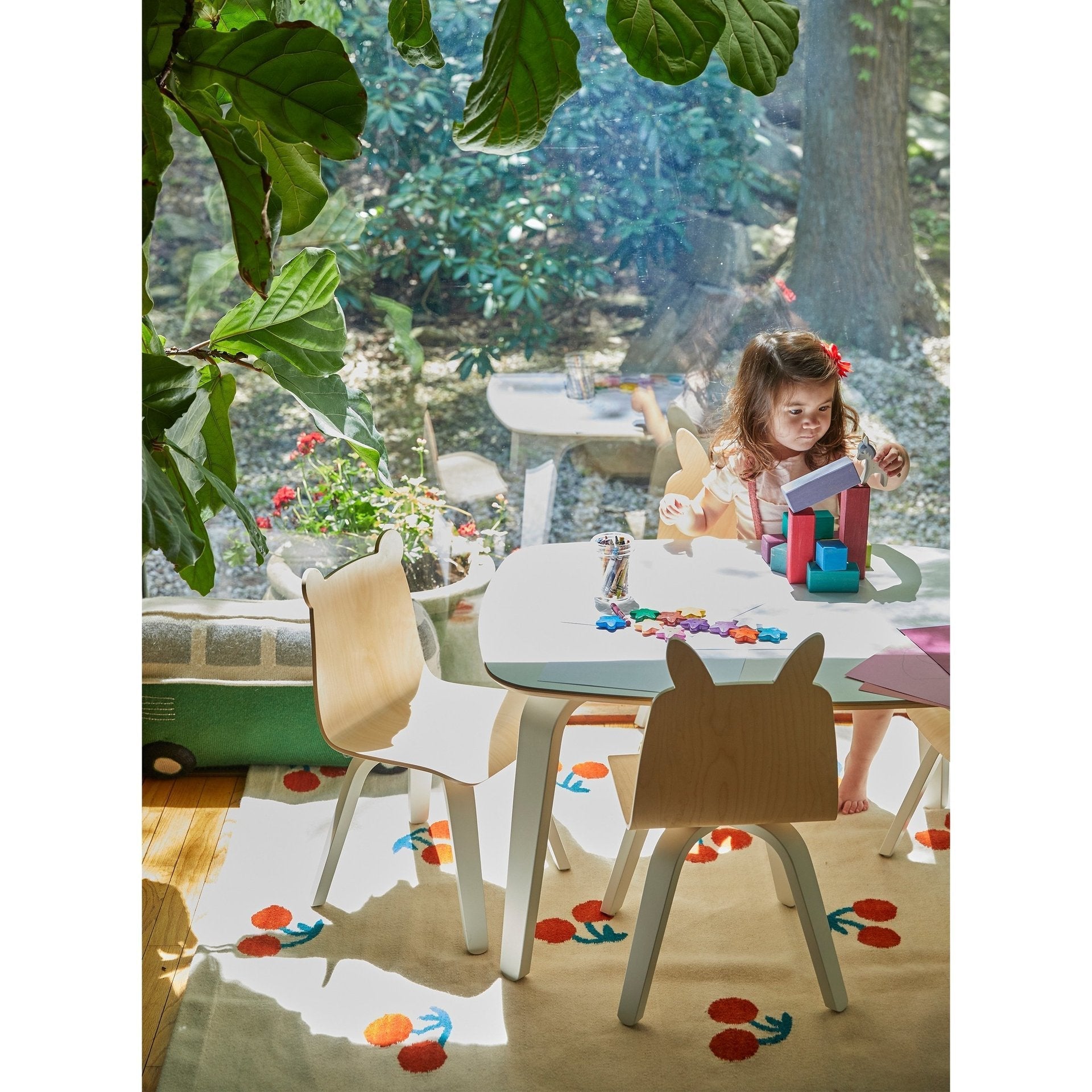 Set 2 židlí OEUF NYC - Králík | Stylové doplňky pro děti a ženy | Lavly.cz