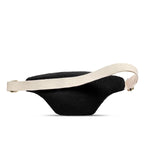 Crossbody ledvinka HINDBAG Olivia Velvet Black | Lavly.cz