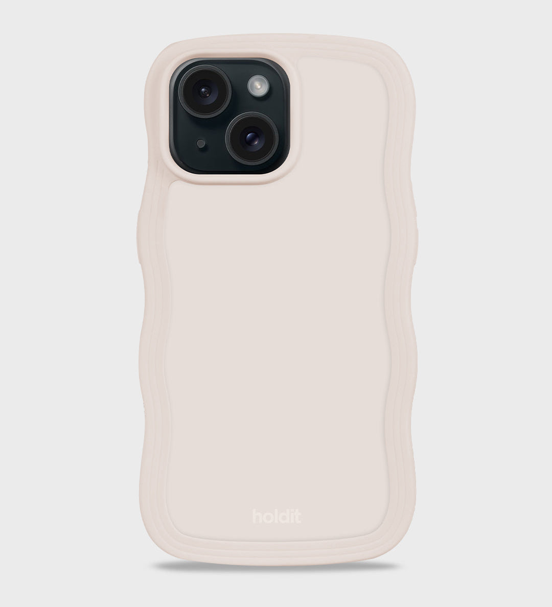 Kryt na iPhone HOLDIT Wavy Light Beige