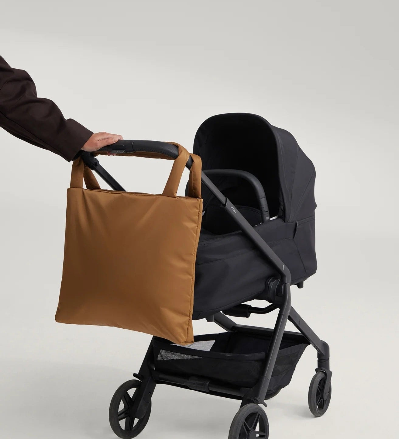 Taška Mom Bag STUDIO NOOS Brown Technical Puffy | Lavly.cz