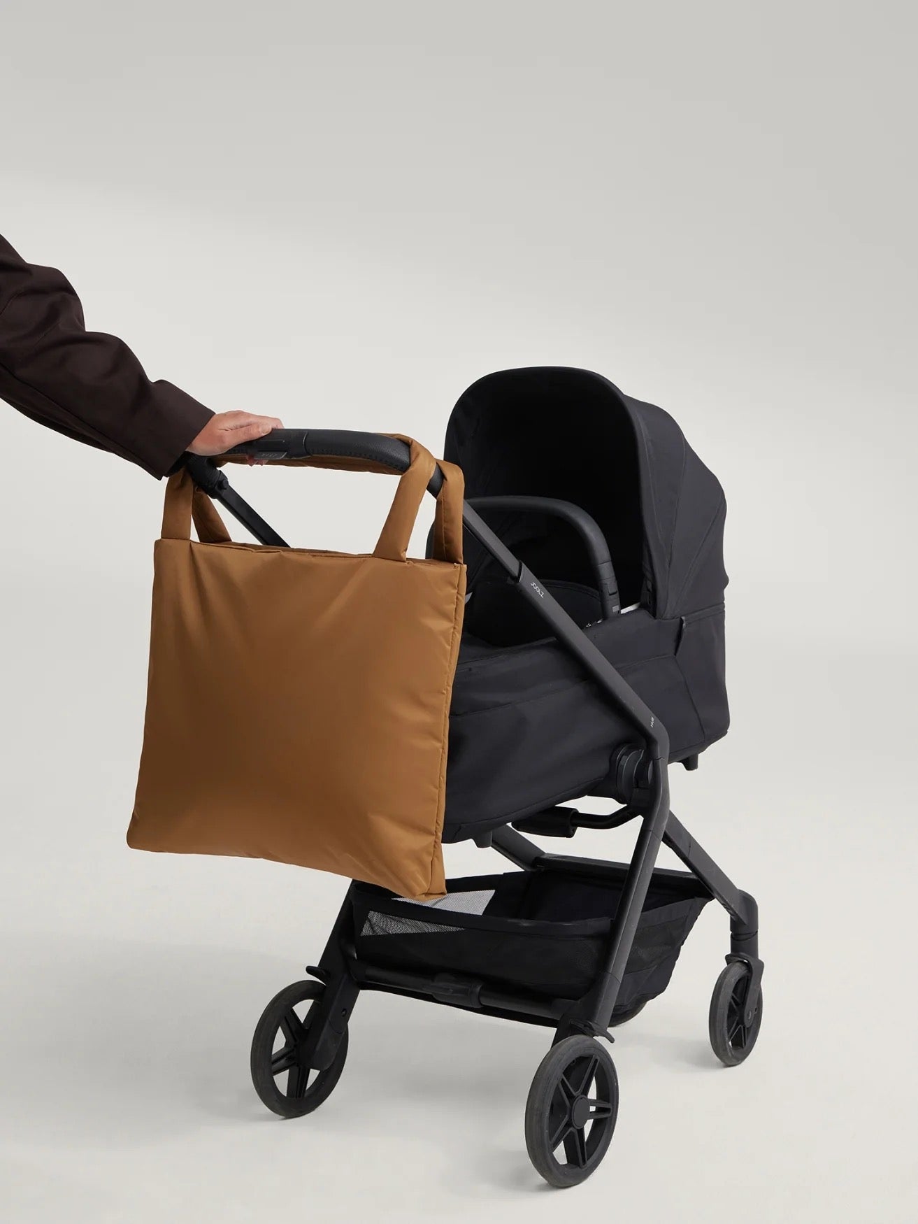 Taška Mom Bag STUDIO NOOS Brown Technical Puffy | Lavly.cz