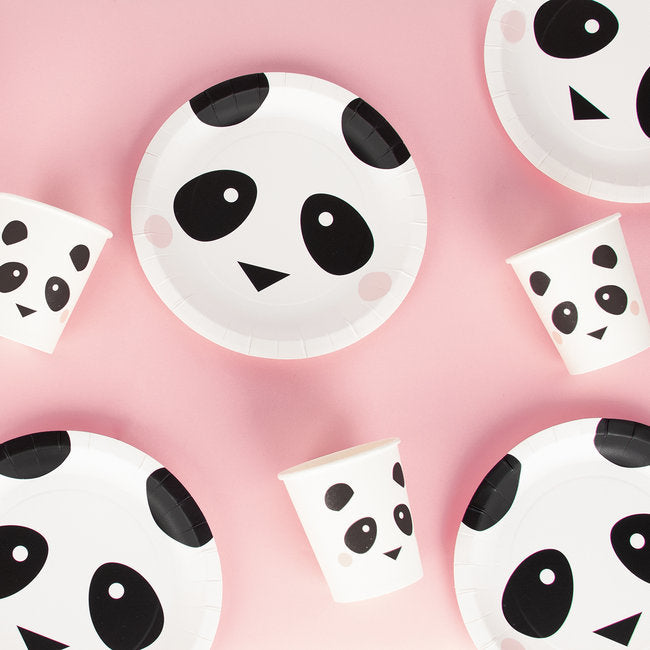 Papírové kelímky Mini Panda - Lavly