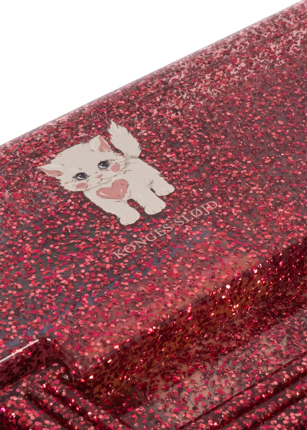Kreativní kufřík na tvoření – organizér + výtvarné potřeby KONGES SLOJD Glitter Rose | Lavly.cz