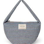 Crossbody taška STUDIO NOOS Light Blue / Brown Stripy Wool | Lavly.cz