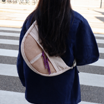 Crossbody ledvinka STUDIO NOOS Oatmeal Patchwork | Lavly.cz