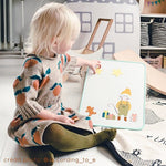 Magnetická tabulka - Zelenomodrá - Lavly