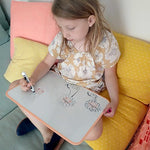 Magnetická tabulka - Zelenomodrá - Lavly