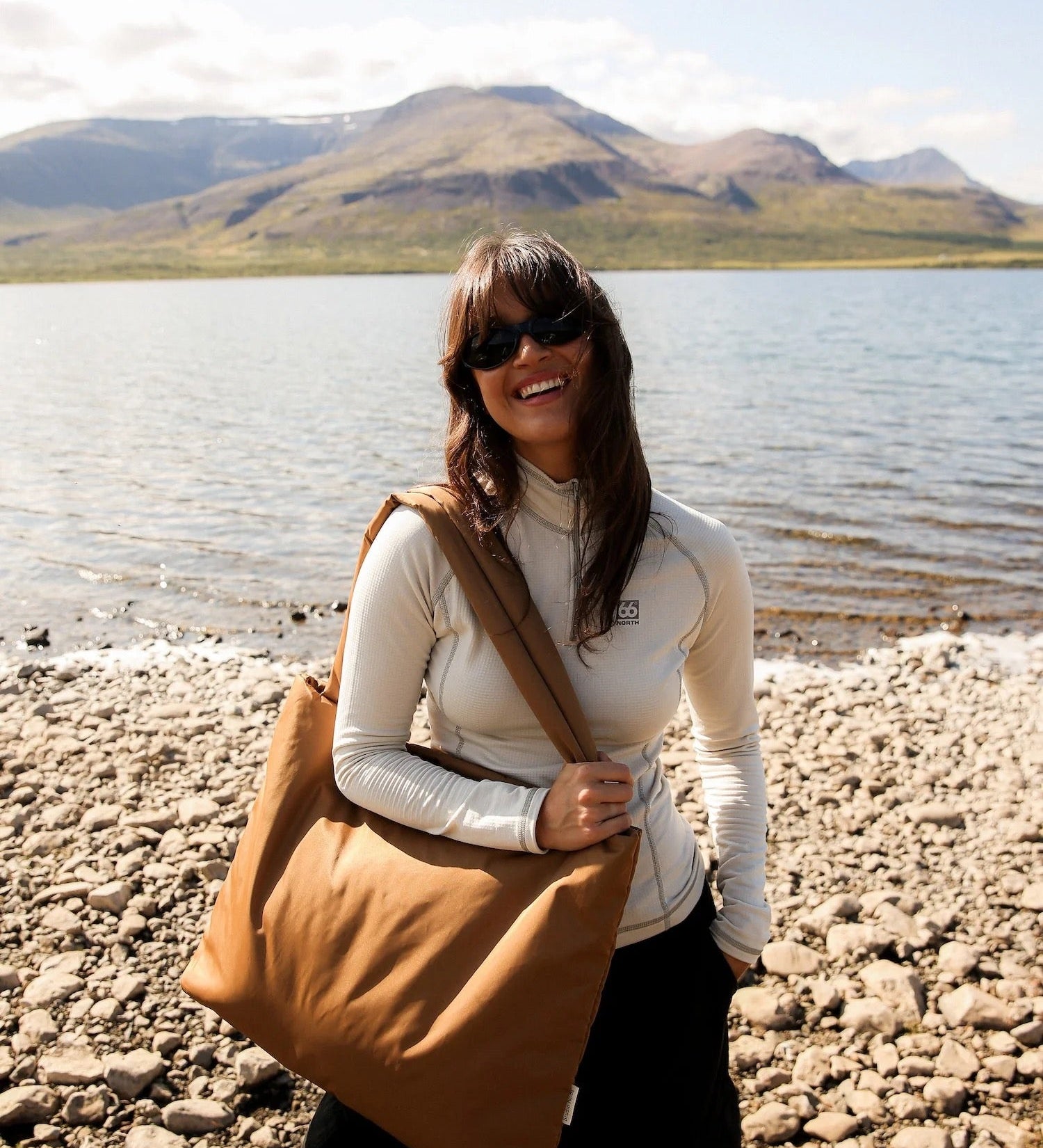 Taška Mom Bag STUDIO NOOS Brown Technical Puffy | Lavly.cz