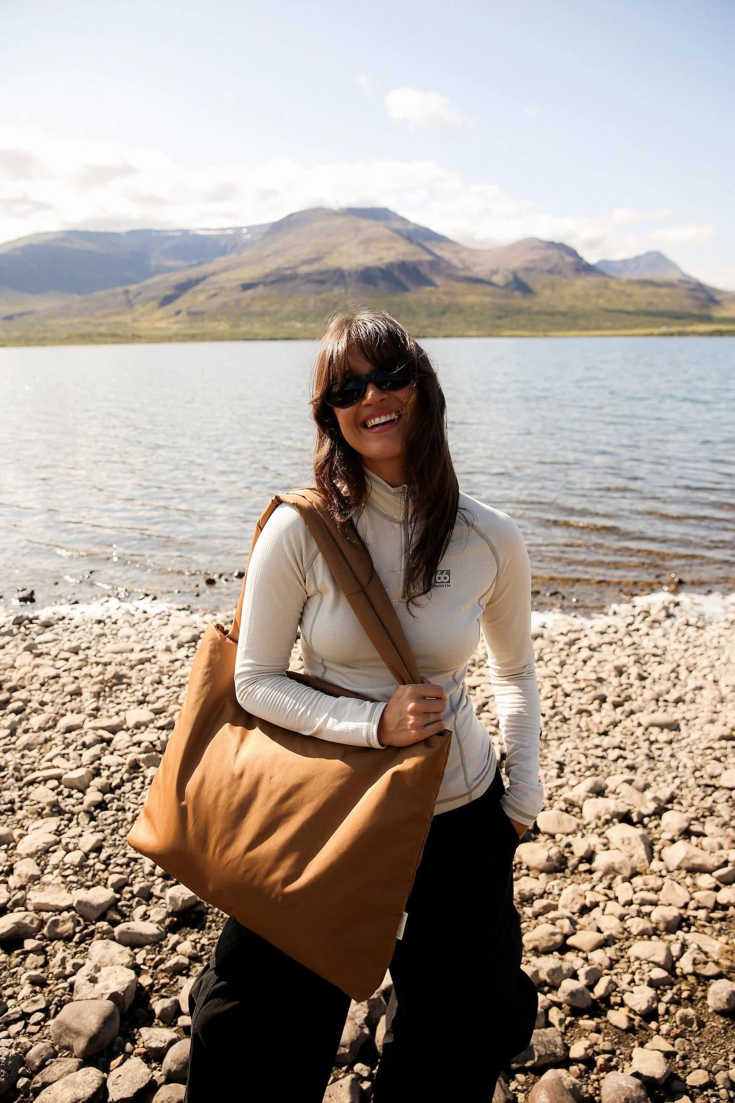 Taška Mom Bag STUDIO NOOS Brown Technical Puffy | Lavly.cz
