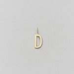 Zlatý přívěsek Písmeno A-Z - 10 mm DESIGN LETTERS - Lavly