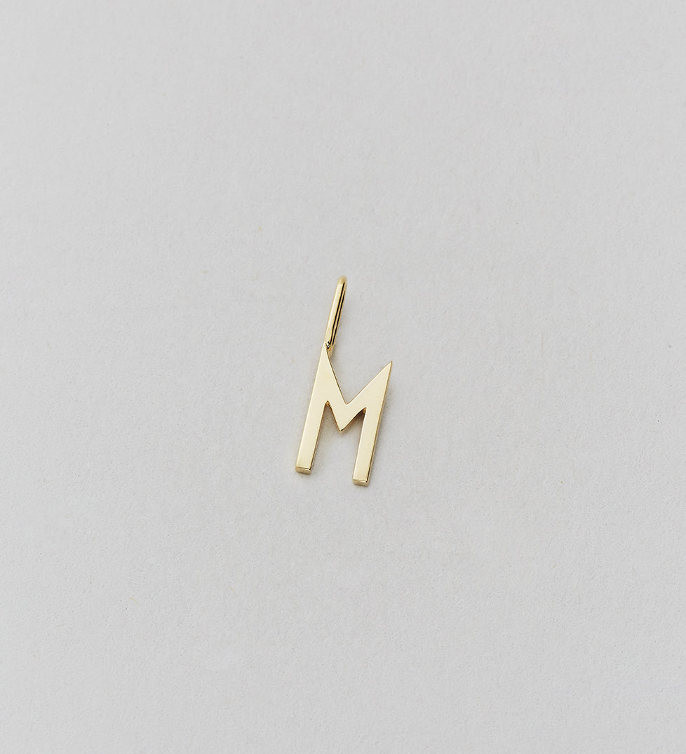 Zlatý přívěsek Písmeno A-Z - 10 mm DESIGN LETTERS - Lavly