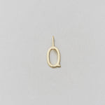 Zlatý přívěsek Písmeno A-Z - 10 mm DESIGN LETTERS - Lavly