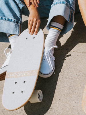 Skateboard BANWOOD White