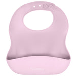 Silikonový bryndáček KINDSGUT delicate pink - Lavly