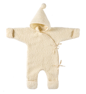 Merino overal BINIBAMBA Snugglesuit Milk