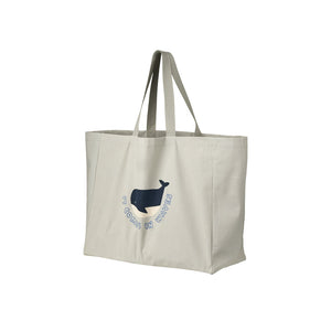 Maxi taška LIEWOOD Tote Bag Whales / Cloud Blue