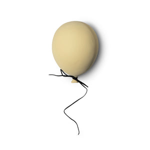Keramický balónik na stenu ByON - Žltý menší