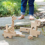 Dřevěná zvířátka - puzzle PETIT COLLAGE - Lavly