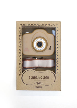 Detský digitálny fotoaparát MRS. ERTHA Cam Cam Verzia II Peanut Beige