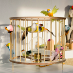 Stolní lampa LAKALUK Birdcage přírodní - Lavly