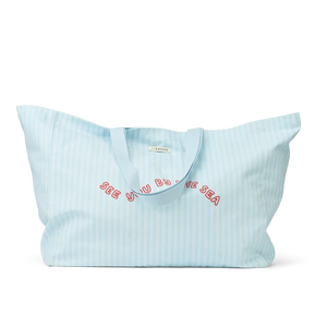 Maxi taška LIEWOOD Tote Bag See you by the sea / Stripe pure sky