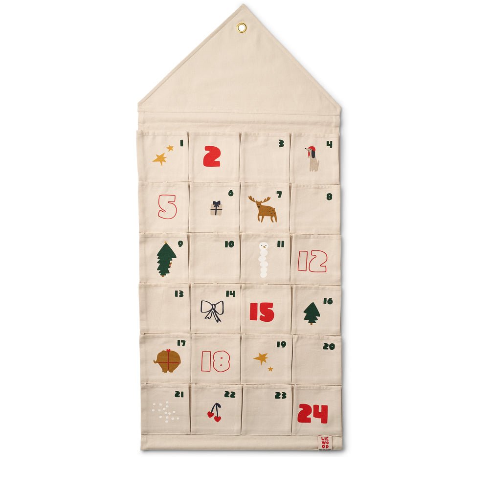 Adventní kalendář LIEWOOD Babbo Holiday / Sandy | Stylové doplňky pro děti a ženy | Lavly.cz