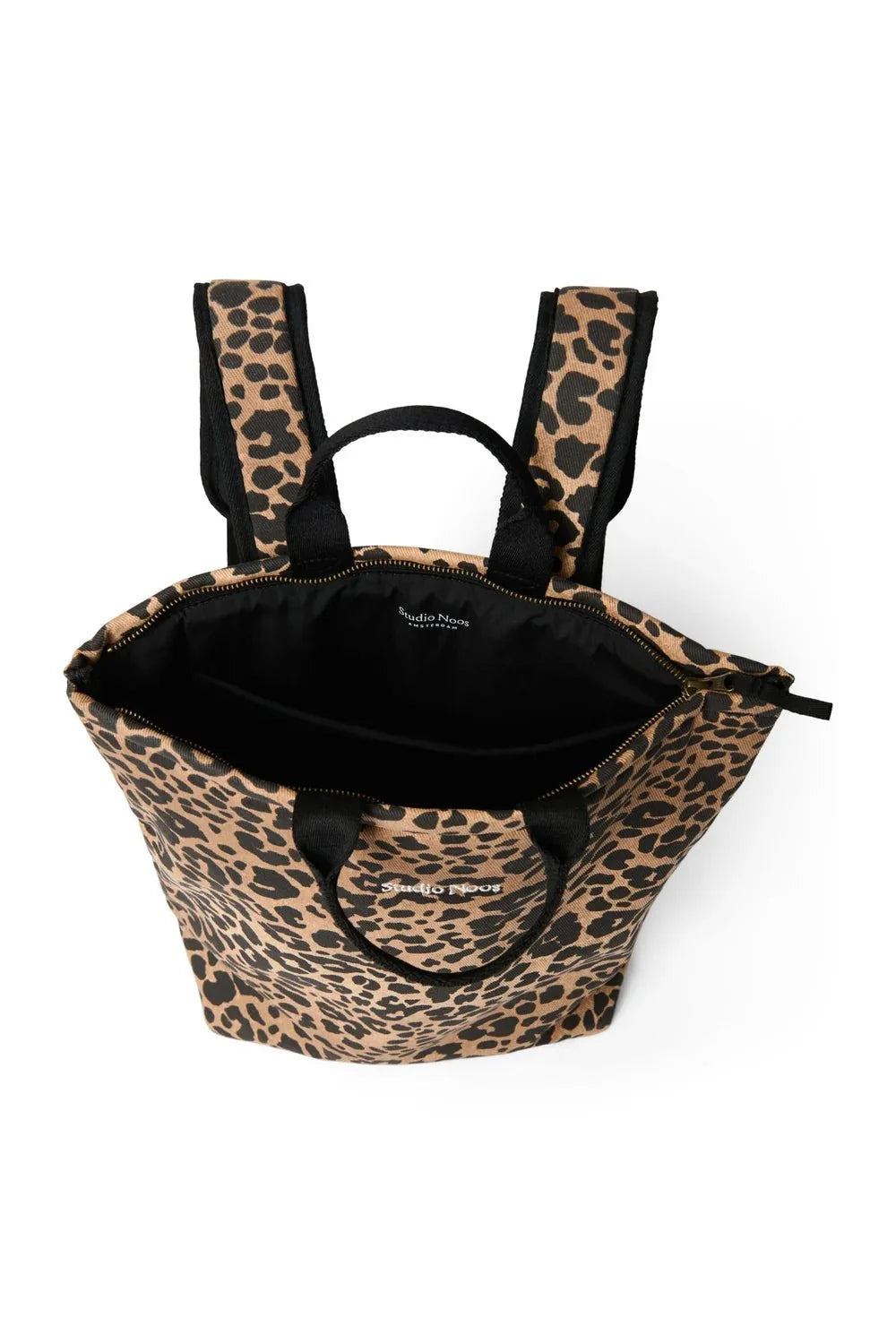 Batoh pro dospělé STUDIO NOOS Brown Leopard Cotton | Lavly.cz