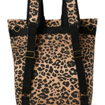 Batoh pro dospělé STUDIO NOOS Brown Leopard Cotton | Lavly.cz