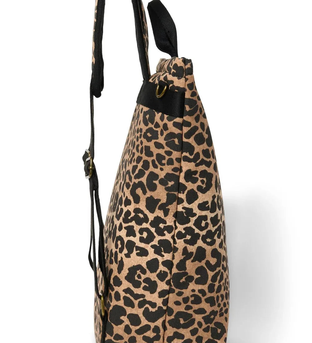 Batoh pro dospělé STUDIO NOOS Brown Leopard Cotton | Lavly.cz