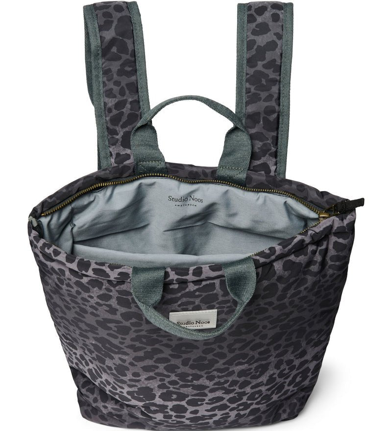 Batoh pro maminky STUDIO NOOS Antra Leopard Puffy | Stylové doplňky pro děti a ženy | Lavly.cz