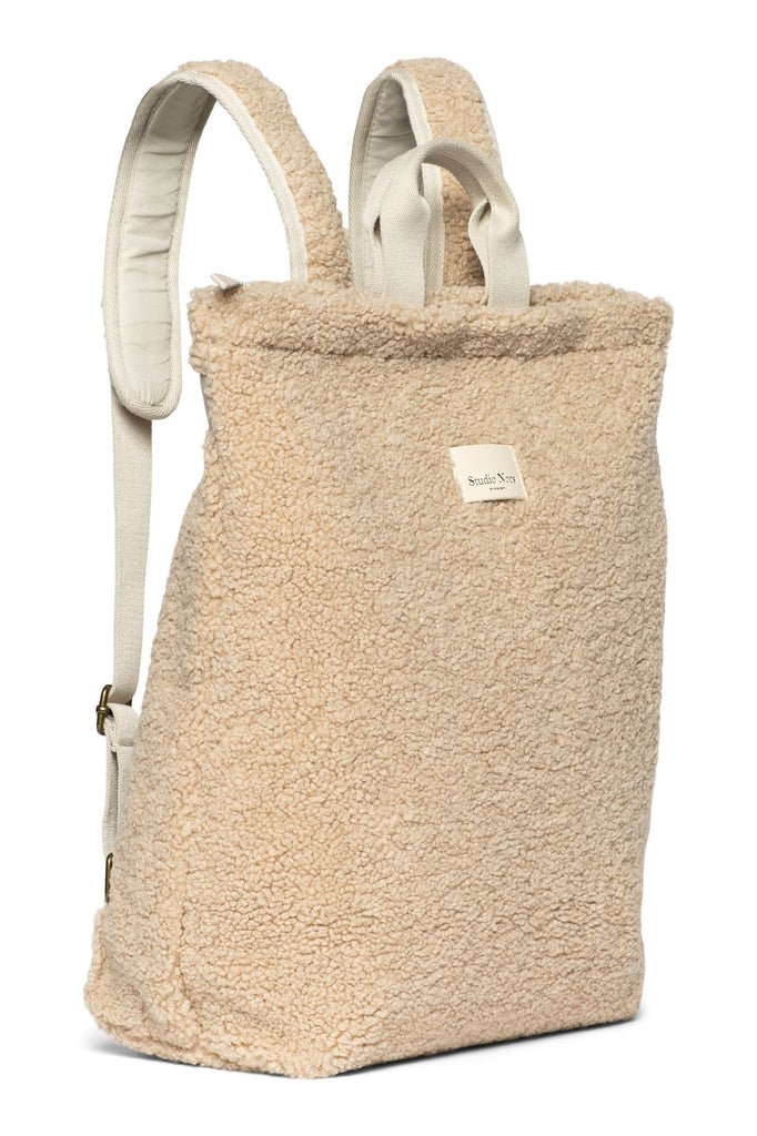 Batoh pro maminky STUDIO NOOS Teddy Ecru | Stylové doplňky pro děti a ženy | Lavly.cz