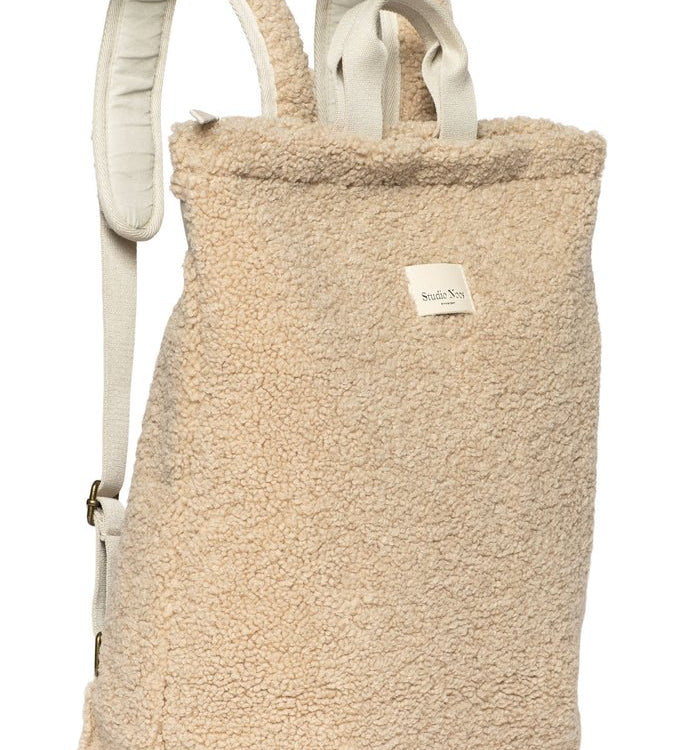 Batoh pro maminky STUDIO NOOS Teddy Ecru | Stylové doplňky pro děti a ženy | Lavly.cz