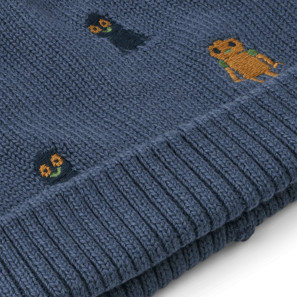 Čepice LIEWOOD Aster Robots / Indigo Blue | Stylové doplňky pro děti a ženy | Lavly.cz