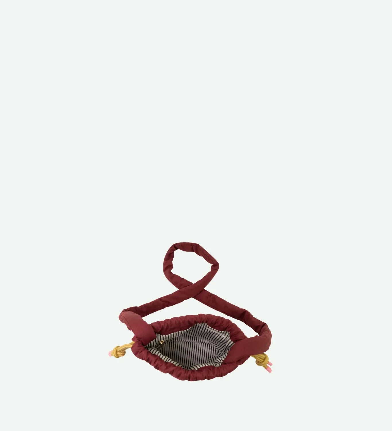 Crossbody kabelka se stahováním THE STICKY SIS CLUB Vin Rouge | Lavly.cz