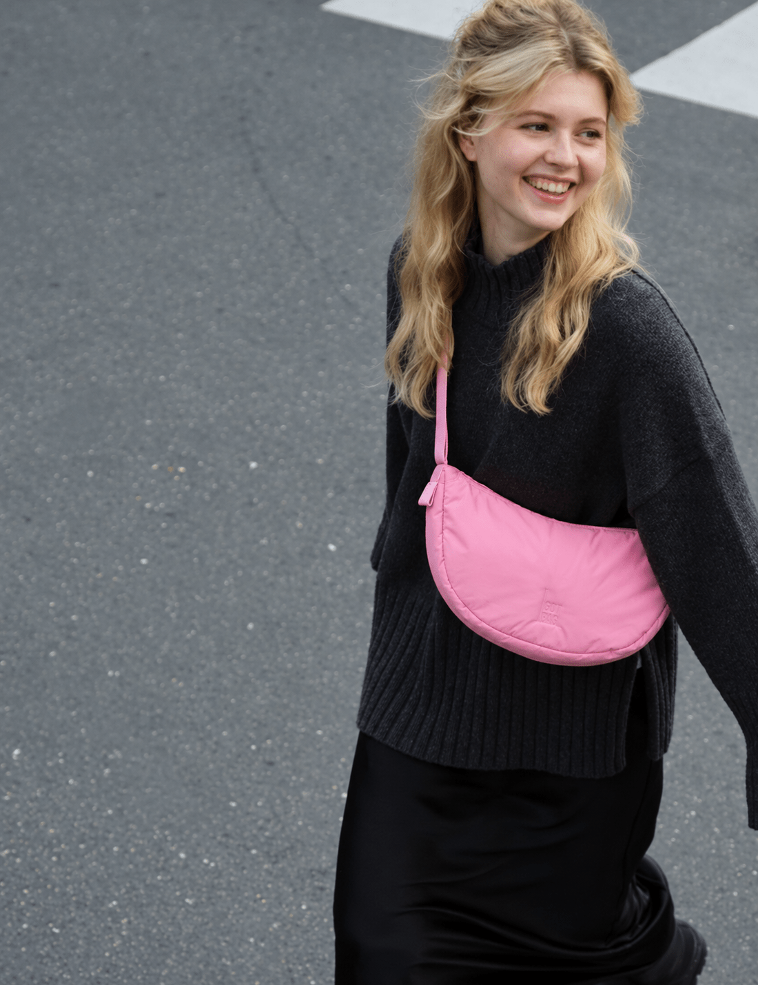 Crossbody ledvinka GOT BAG Cloud Moon Small Sea Rose | Lavly.cz