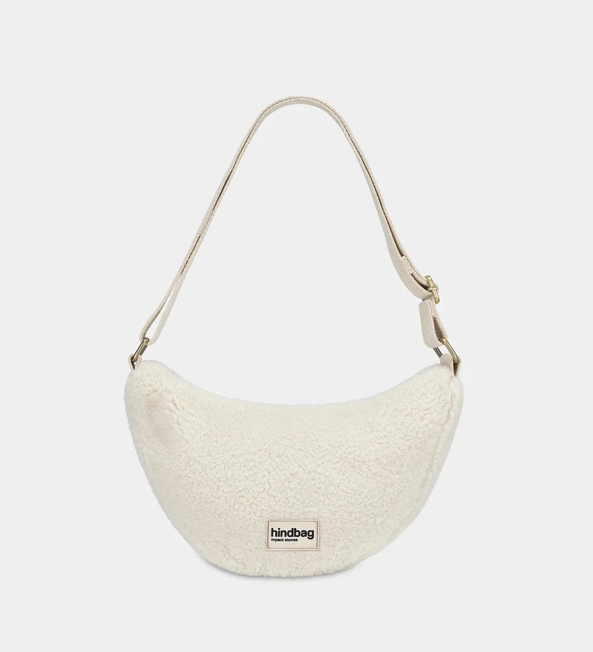 Crossbody ledvinka HINDBAG Andrea Teddy Arctic | Lavly.cz