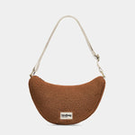 Crossbody ledvinka HINDBAG Andrea Teddy Brown | Lavly.cz