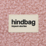 Crossbody ledvinka HINDBAG Andrea Teddy Powder Pink | Lavly.cz
