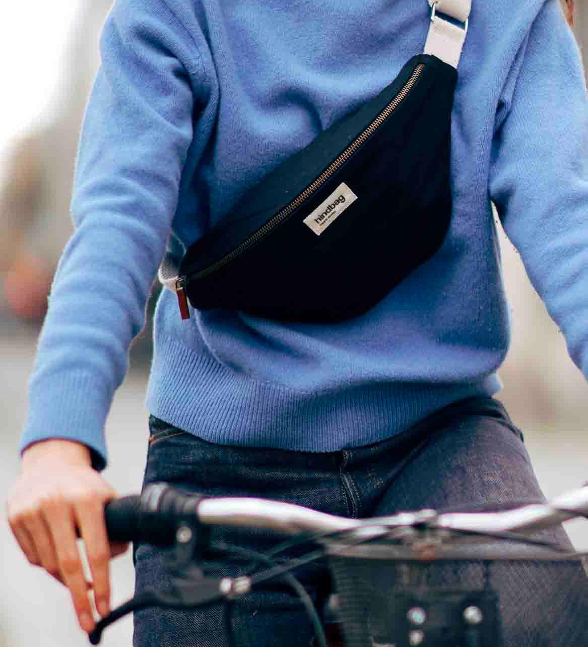 Crossbody ledvinka HINDBAG Olivia Black | Stylové doplňky pro děti a ženy | Lavly.cz