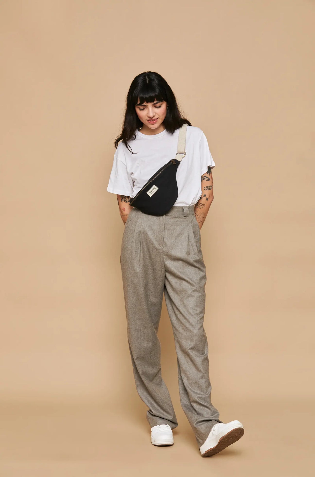 Crossbody ledvinka HINDBAG Olivia Black | Stylové doplňky pro děti a ženy | Lavly.cz