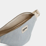 Crossbody ledvinka HINDBAG Olivia Blue Stripes | Lavly.cz