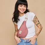 Crossbody ledvinka HINDBAG Olivia Blush Pink | Stylové doplňky pro děti a ženy | Lavly.cz