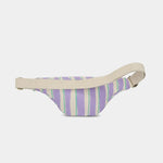 Crossbody ledvinka HINDBAG Olivia Green and Parma Stripes | Lavly.cz