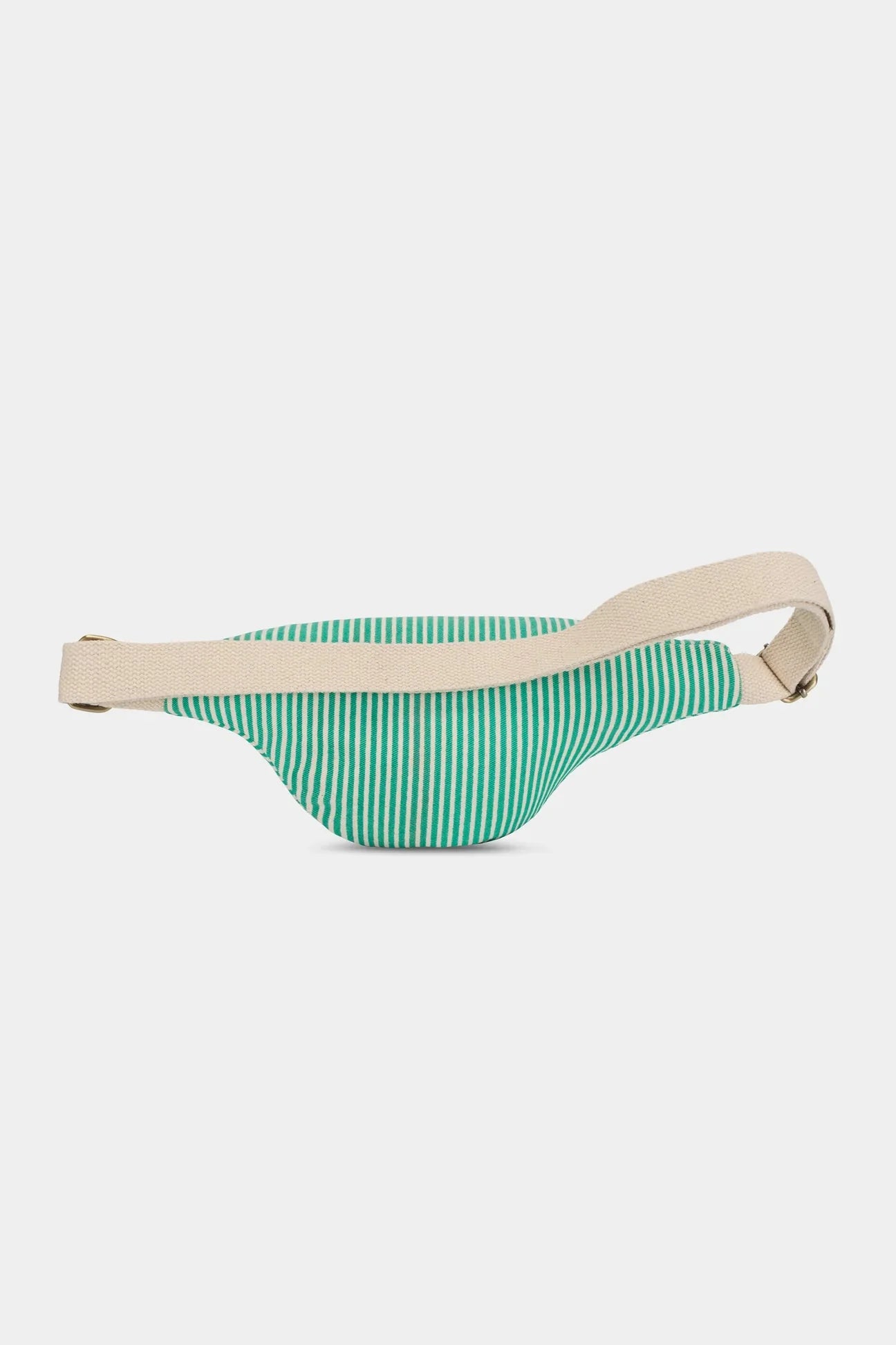 Crossbody ledvinka HINDBAG Olivia Green Stripes | Lavly.cz