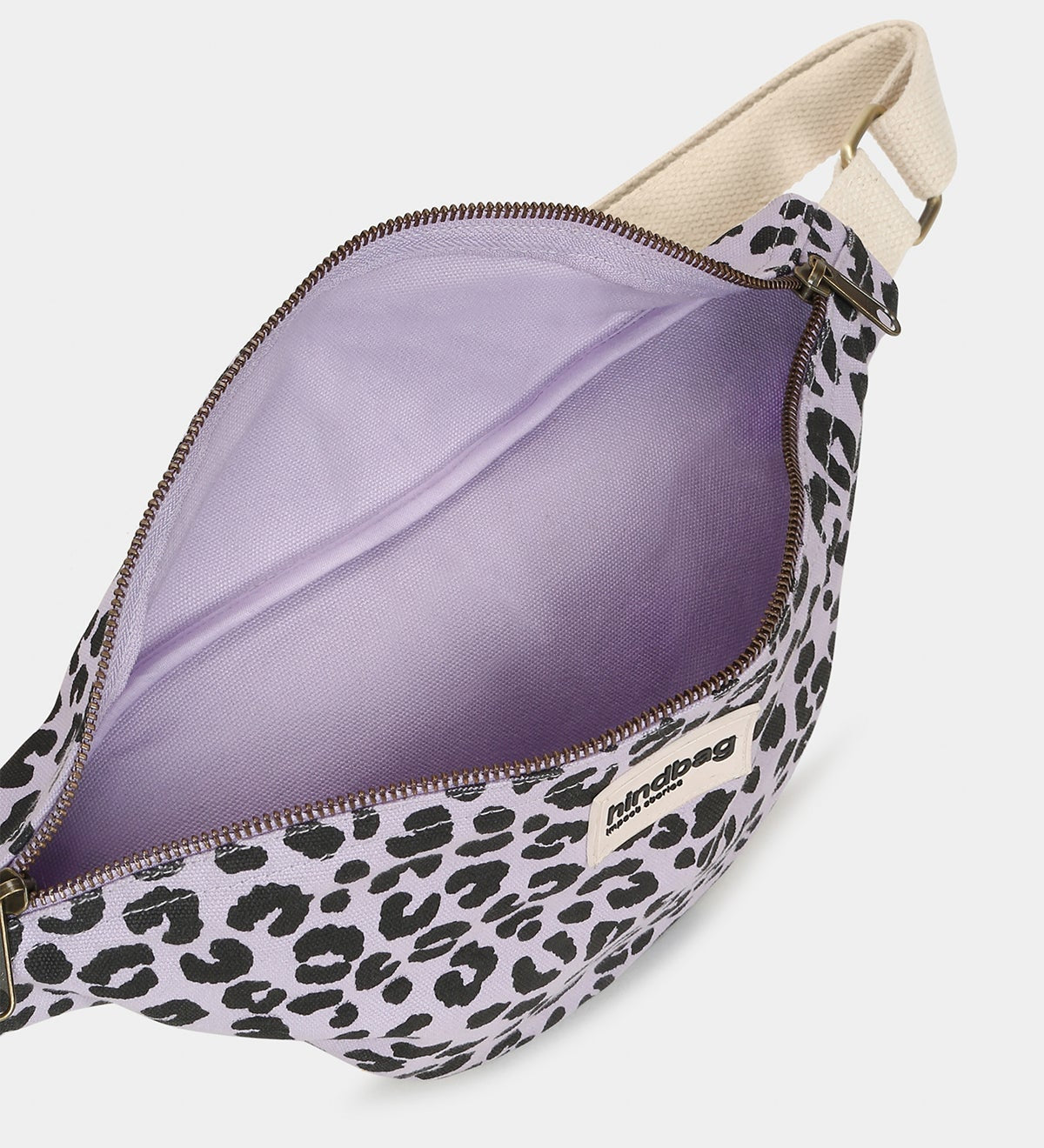 Crossbody ledvinka HINDBAG Olivia Leopard Lilac | Stylové doplňky pro děti a ženy | Lavly.cz