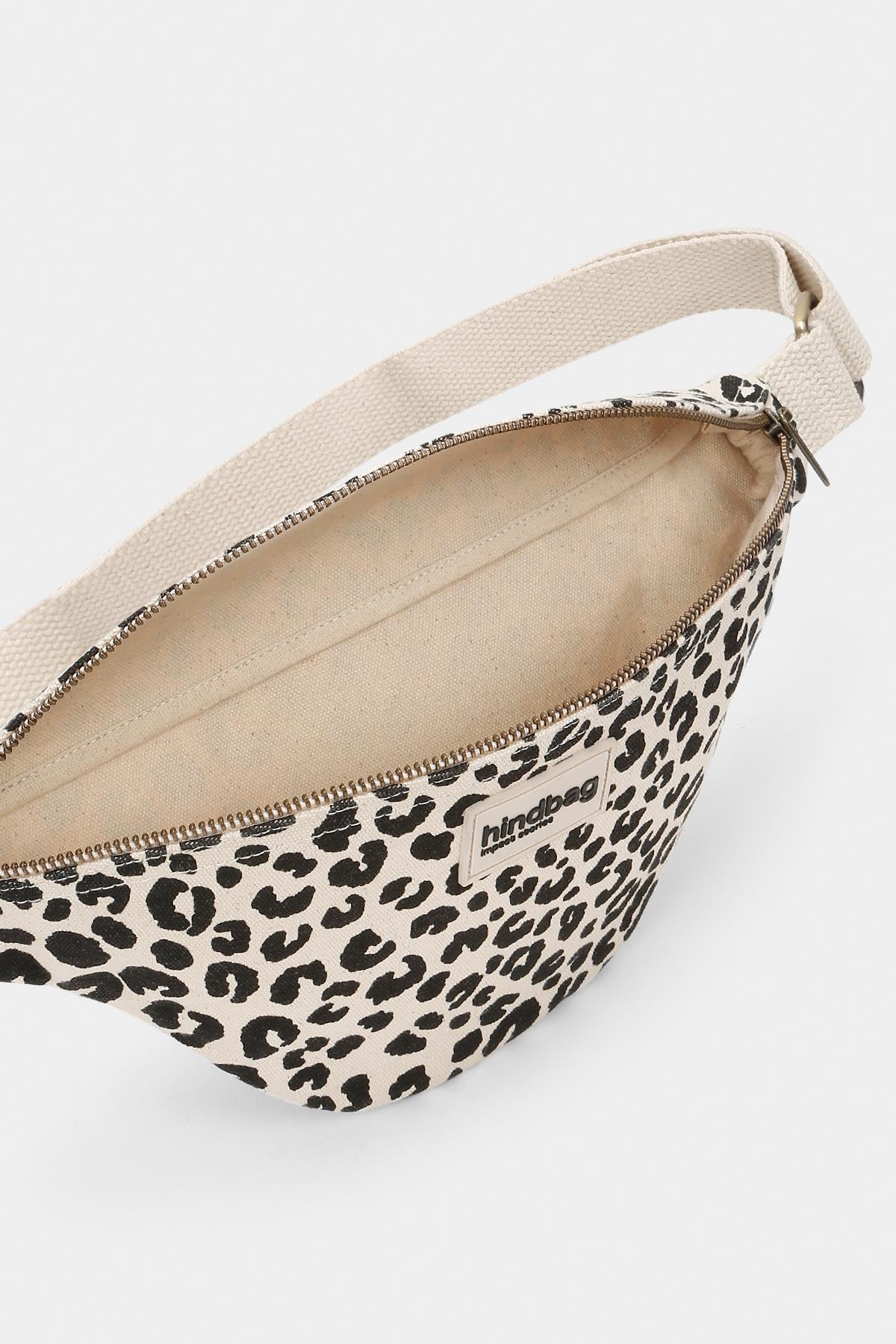 Crossbody ledvinka HINDBAG Olivia Leopard Off - white | Stylové doplňky pro děti a ženy | Lavly.cz