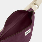 Crossbody ledvinka HINDBAG Olivia Plum | Lavly.cz