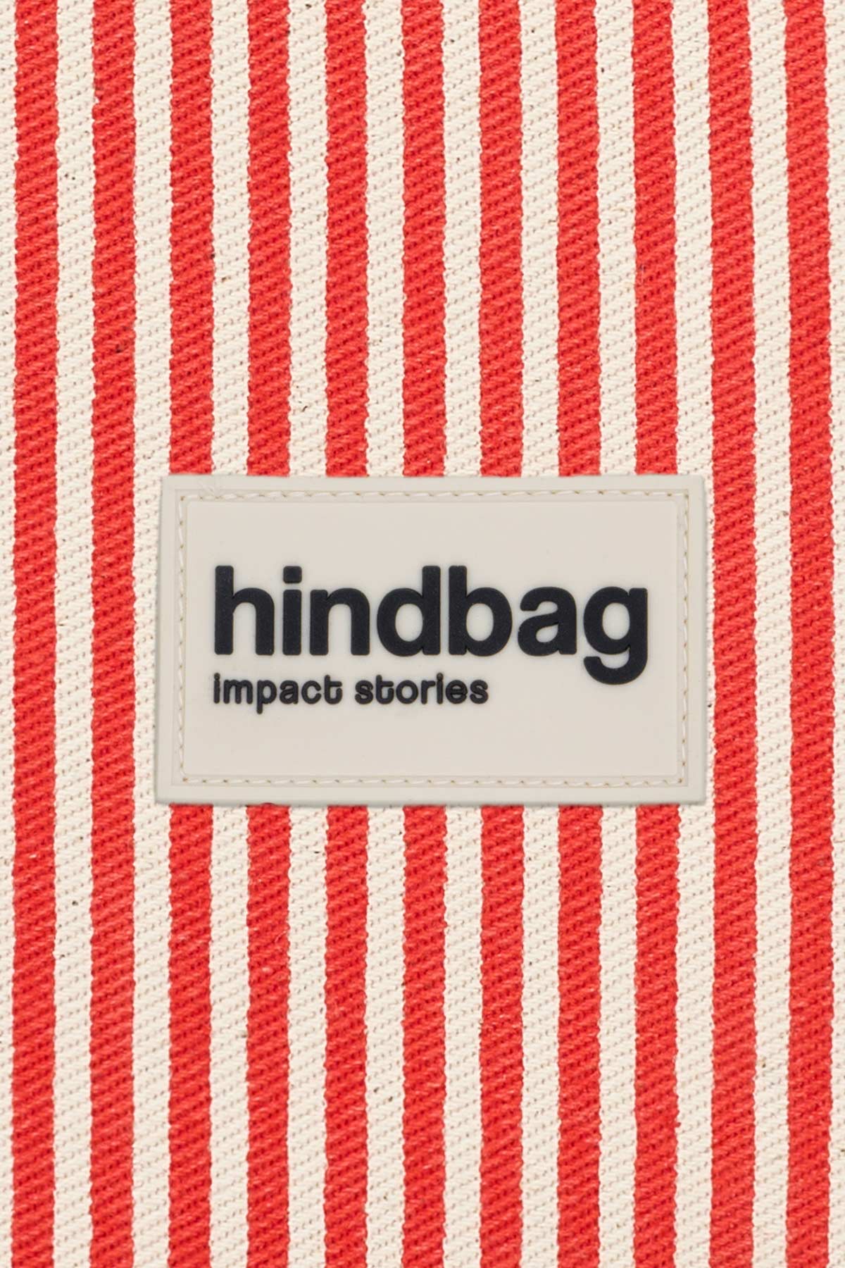 Crossbody ledvinka HINDBAG Olivia Red Stripes | Lavly.cz